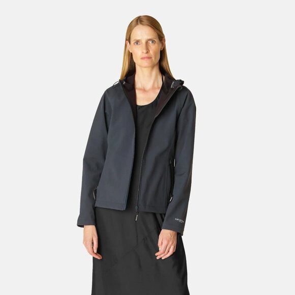 Ilse Jacobsen Daybreak 2, Soft Shell Rain Jacket - Dark Indigo, sz. EU38, NWT - Picture 5 of 12